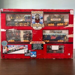 Northpole Christmas Express Animated Train Set 1996 Carols No 5301 Vtg Toy State